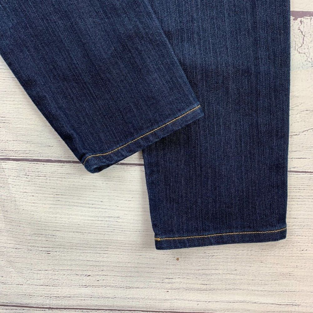 LOFT Jeans 2 Curvy Skinny Dark Wash Inseam 30" - Picture 6 of 9